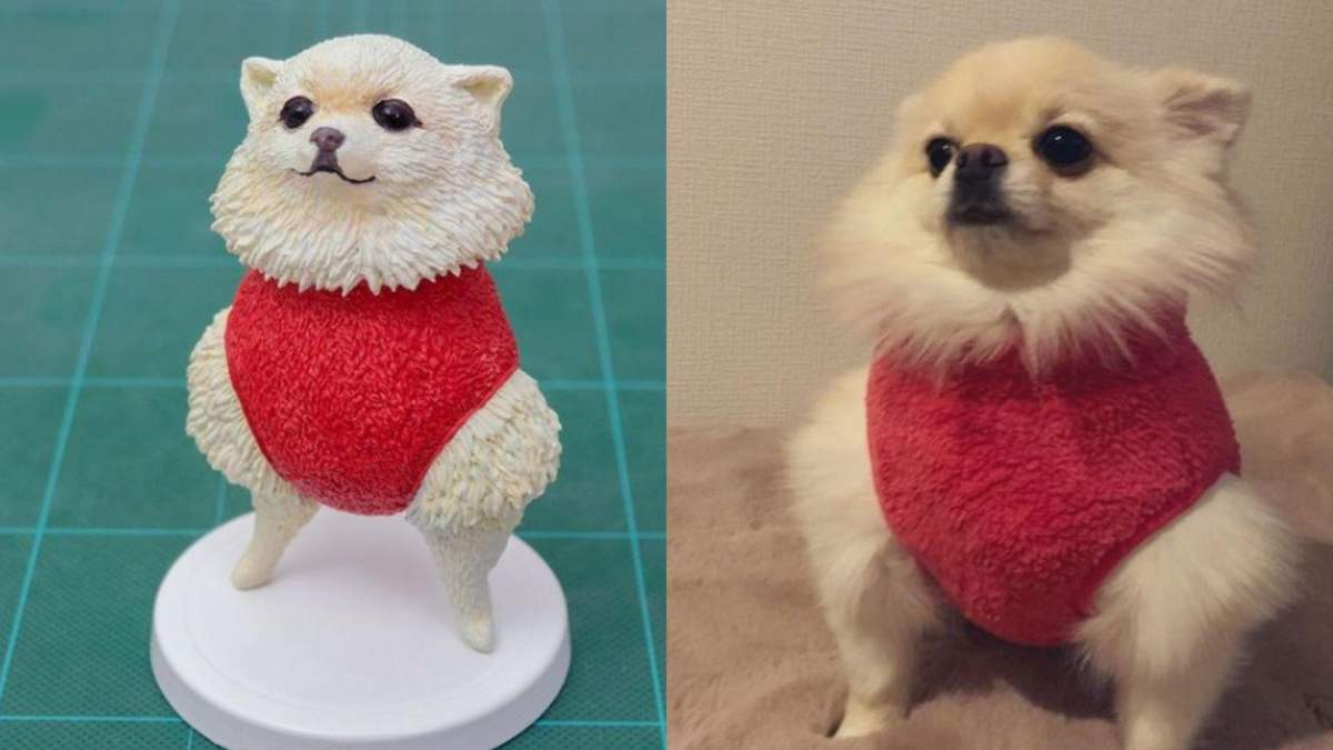 Японський художник робить фігурки з кумедних фото тварин