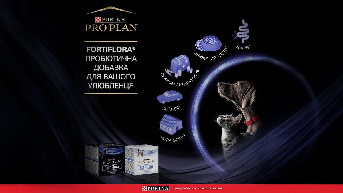 Пробіотична добавка FortiFlora® для здоров’я вашого улюбленця Пробіотична добавка FortiFlora® для здоров’я вашого улюбленця