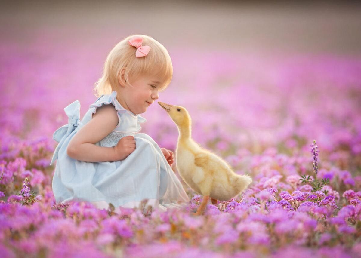 11 детей на ферме: мама делает им волшебные фото с животными 11 детей на ферме: мама делает им волшебные фото с животными