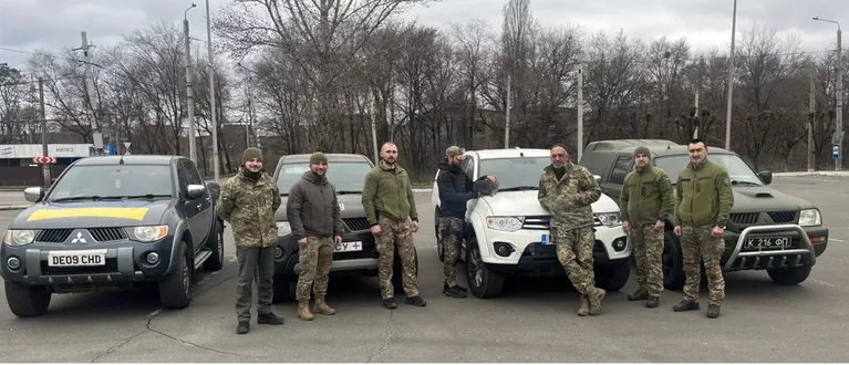 Геральд витратив мільйон гривень на автівки для ЗСУ