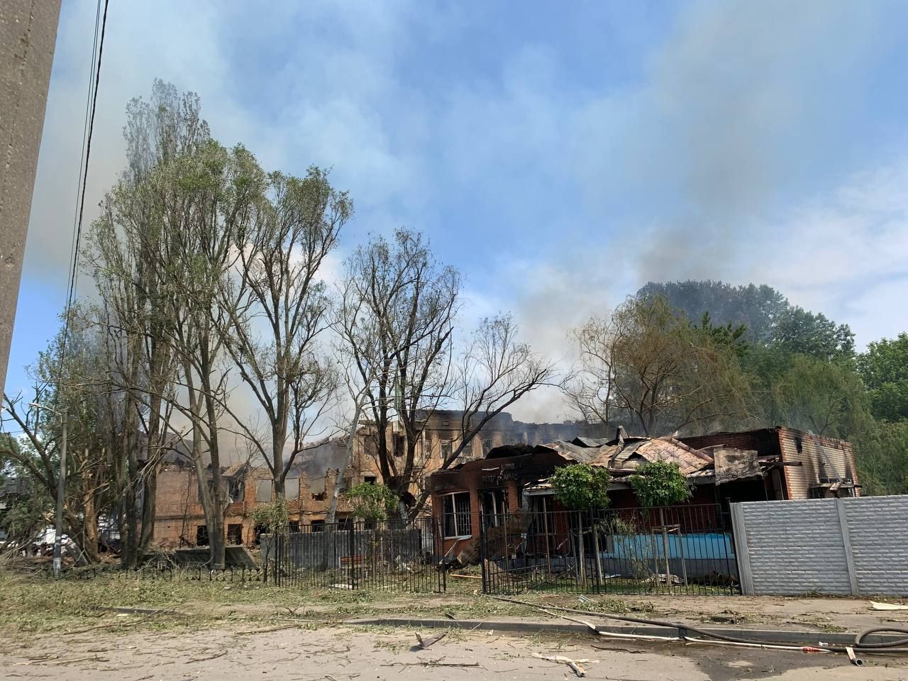 Ракетный удар по Днепру Ракетный удар по Днепру