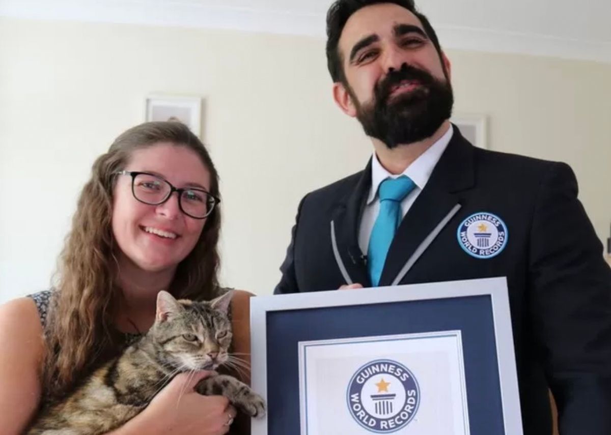 У Великій Британії кішка встановила рекорд з найгучнішого муркотання у світі У Великій Британії кішка встановила рекорд з найгучнішого муркотання у світі
