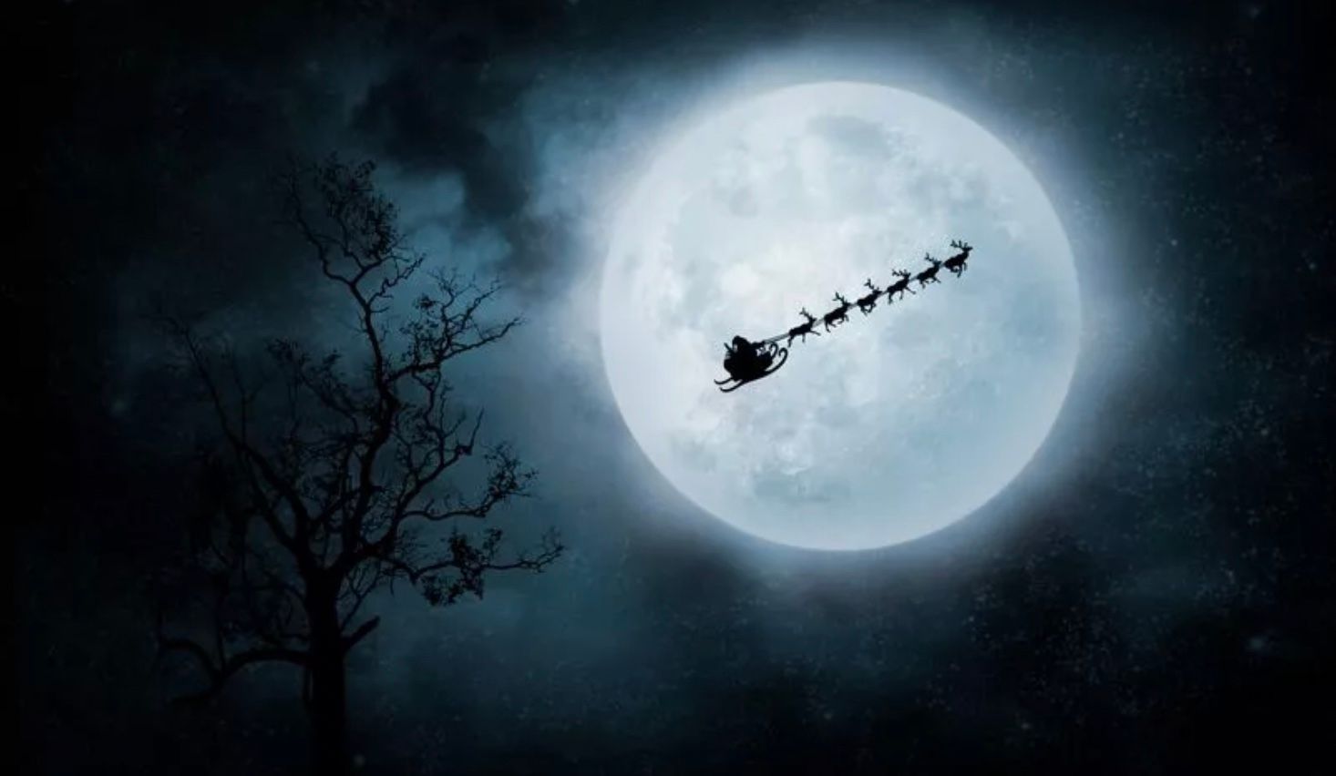 У небі помітили летючих оленів У небі помітили летючих оленів