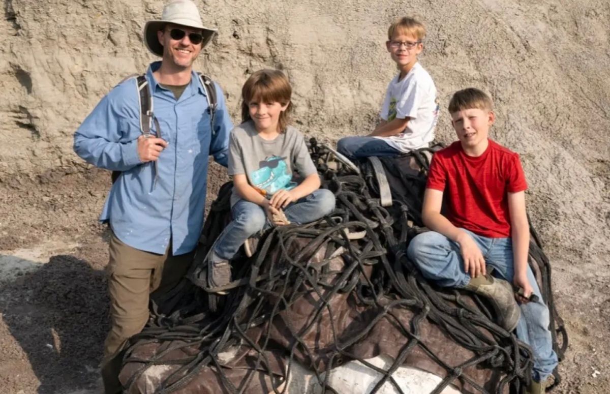 Сім'я туристів знайшла унікальну скам'янілість